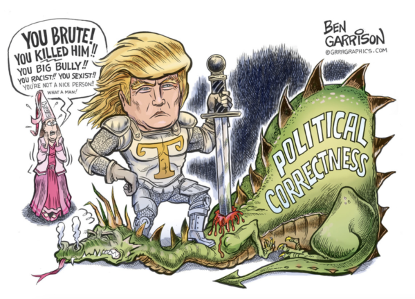 Trump The Dragon Slayer Limited Edition Signed Print (Collectors Item)